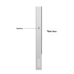 65 Inch Outdoor Advertising Screen Display Kiosk High Brightness Digital Signage