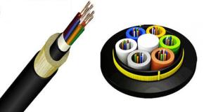 China 24core All Dielectric ADSS Non Metallic self-supporting aerial Fiber Optic Cable wholesale