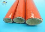 1650℃ High Temperature Flexible Braided Fiberglass Sleeving Flame Retardant
