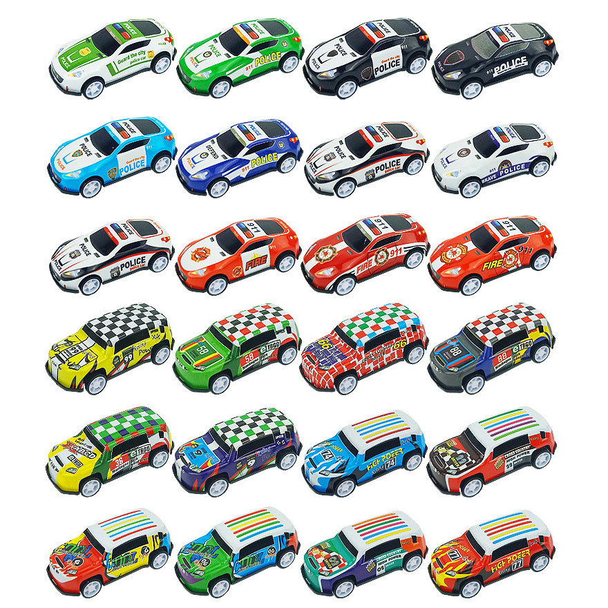 Alloy Car Mini Simulation of Rebound Force Drop Resistant Car for Kids Children's Toy Car