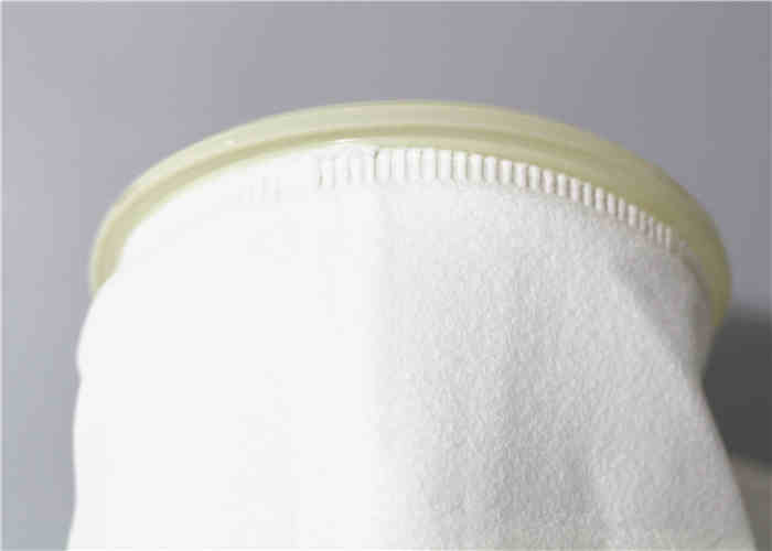 Mesh Pump Polyester Filter Bag 3D Space Inside Low Fiber Release Liquid Solid Separation