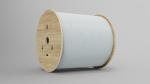 FTTH Flat Drop Cable With FRP Strength LSZH Fiber Optic Cable