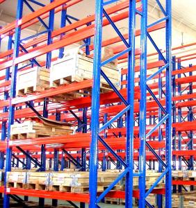 China Powercoating Steel Very Narrow Racking Systems Aisle Heavy Duty wholesale