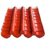 Antique Glazed Chinese Temple Roof Tile Ceramic Material Cultural Preservation