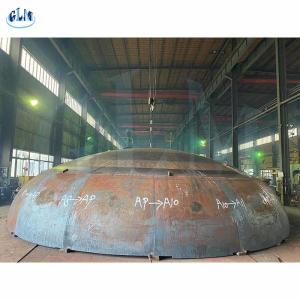 China Q235B SS304 800mm Hemispherical Tank Heads Forming Steel Hemisphere wholesale