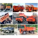 Wheeled Underground Dump Truck 3 Ton 63HP 4x4 Dumper Truck For Tight Spaces