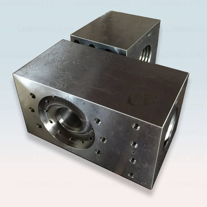 Hydraulic Diesel Engine Mud Pump Module With Computer Controlled Heat Treat 35CrMo