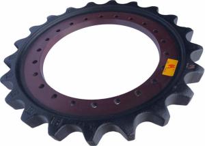 China ZX210 Hitachi Excavator Chain Sprocket Wheel Smooth Finish Forging Casting wholesale