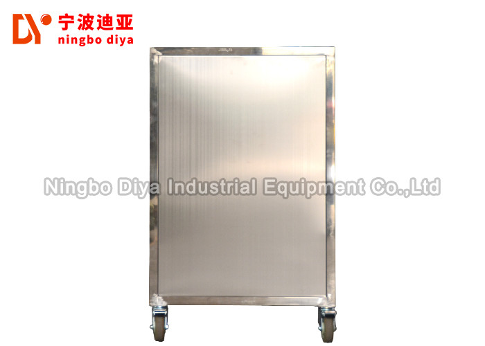 Warehouse Cart Mobile Work Box , Stainless Steel Working Container