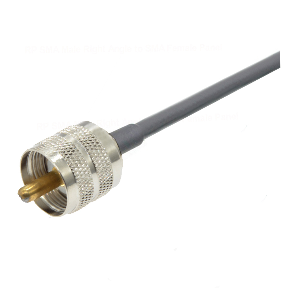 CB Ham Radio RG58 Extension Cable PL259 Pigtail UHF PL-259 Male to UHF SO-239 Female