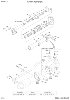 Parts 31Y1-18110 Hyundai scheme