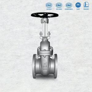 China Flange Ends Cast Steel Gate Valves ASME B16.5 Size 2&quot; To 36&quot; API 6D wholesale