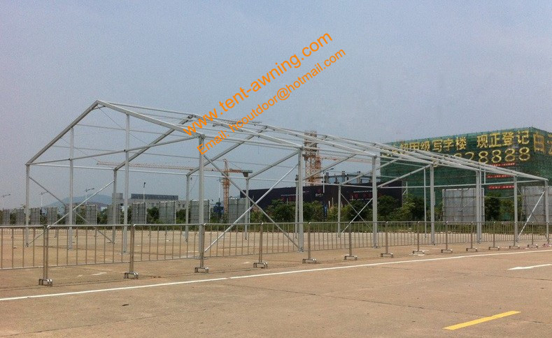 Ourdoor Aluminum Warehouse Storage Tent, Waterproof Fire Resistardant Tent