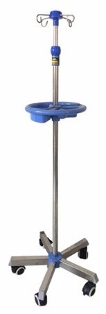 High Quality Hospital Medical Infusion Stand Stainless Steel Collapsible Save