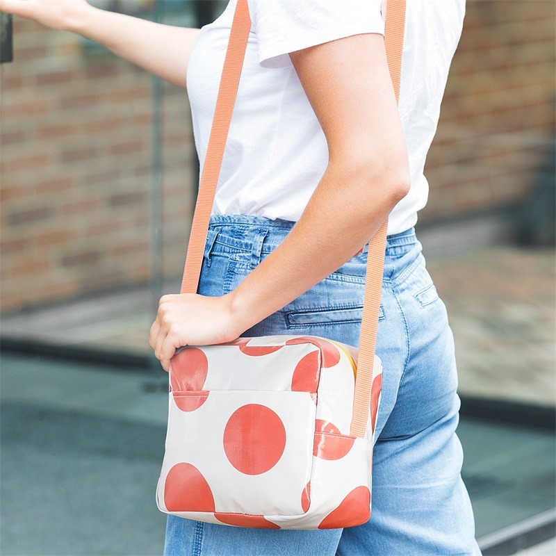 Folding Canvas Tote Shopping Bag Large 3 Pack Handbags Purses Wallets 15.5X12.5"