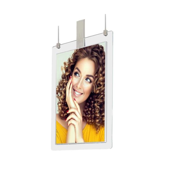 43" Ceiling Mount Double Sides Android LCD Advertising Screen