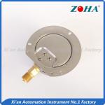 Shock Resistance Oil Filled Pressure Gauge With Bottom Panel Mounting