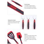 OEM ODM Heat Resistant Silicone Kitchen Utensil Cooking Spatulas
