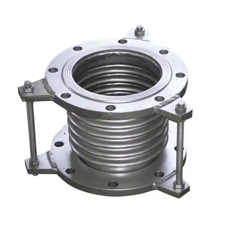 DN65-3200mm SS316L stainless steel double flange metal expansion joint