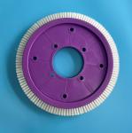 LK Stenter Brush Wheel Bruckner Plastic Purple Body Bristle Pig Hair Nylon Hair