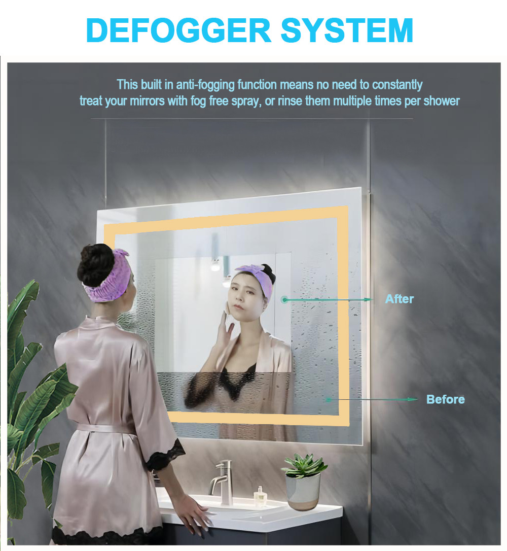 Experience the Ultimate Bathroom Lighting with Our LED Bathroom Mirror