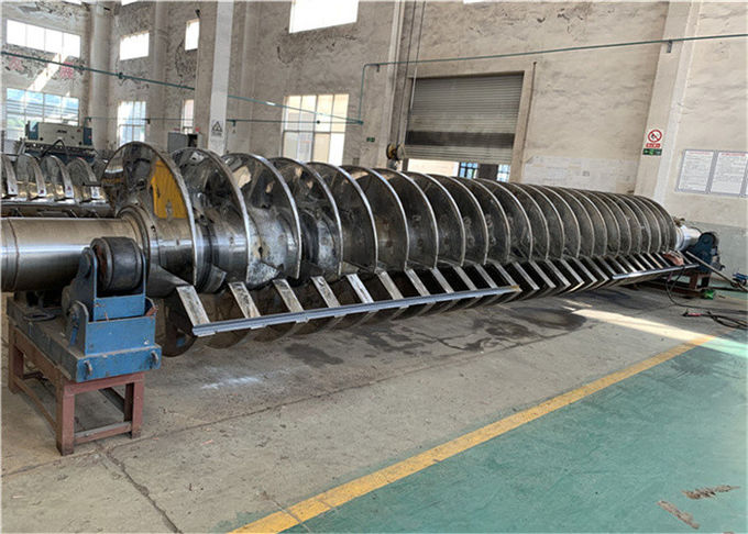 2.7-110m2 Aluminum Hydroxide Hollow Paddle Dryer Machine Wedge shaped blades