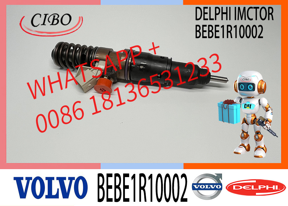 Diesel Fuel Injector Common Rail Parts Injector BEBE1R10002 BEBE1R12001 33800-84300 BEBE1R14101 For VOL-VO