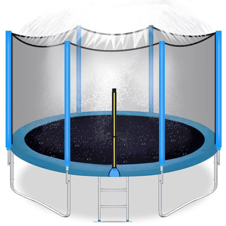 Outdoor Park Round 10FT Fitness Jumping Trampoline with Safety Net and Custom Logo