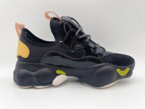 China Black Ladies High Top Basketball Shoes Slip Resistant ODM / OEM wholesale