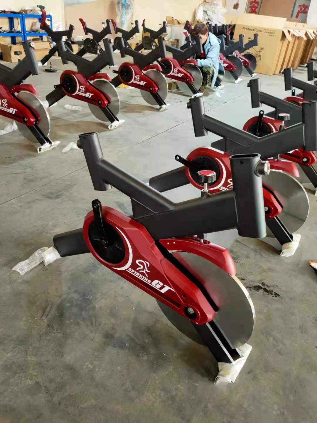 Spinning Bike Commercial Gym Equipment Cardio Training Indoor Exercise Bikes
