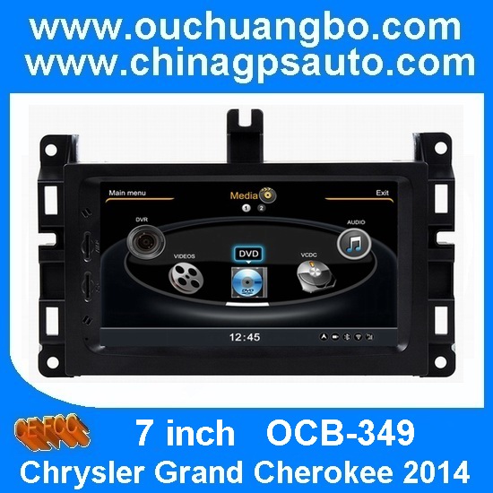 Ouchuangbo Car Radio GPS for Chrysler Grand Cherokee 2014 Auto DVD Multimedia S100 System OCB-349