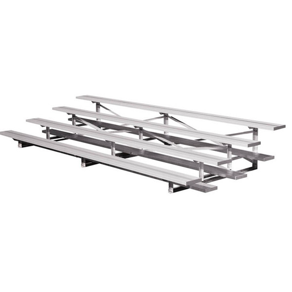 6061-T6 Aluminum Alloy L4000mm Seat Portable Outdoor Bleachers