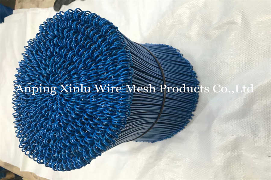 Secure Copper Double Loop Twins Wire Ties 1.0mm x 200mm x 1000pcs per bundles - Twins Wire Double Loop Binding