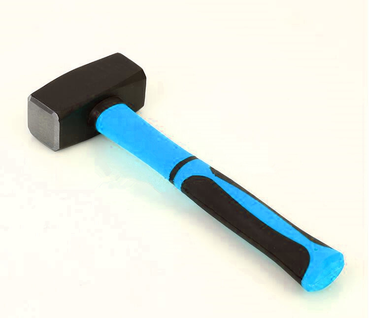 Forged steel Stoning Hammer(XL0064) with painted surface and rubber handle, durable quality