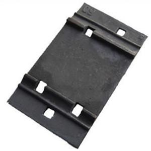 China OEM China Casting Iron Railroad Rail Tie Plates for Rail Construction Project wholesale
