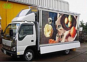 China Commercial Waterproof HD Mobile Truck LED Display Screen Wall P8 wholesale