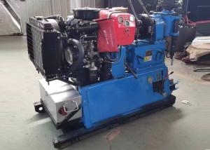 China GY 200 Coring Investigation Trailer Mounted Drilling Rigs For Rocky Mining wholesale