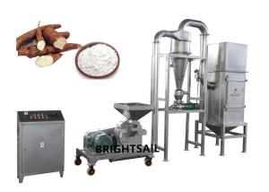 China Dried Cassava Yam Plantain Grinder Machine Chips Grain Powder Mill 50-5000 Kg/H wholesale