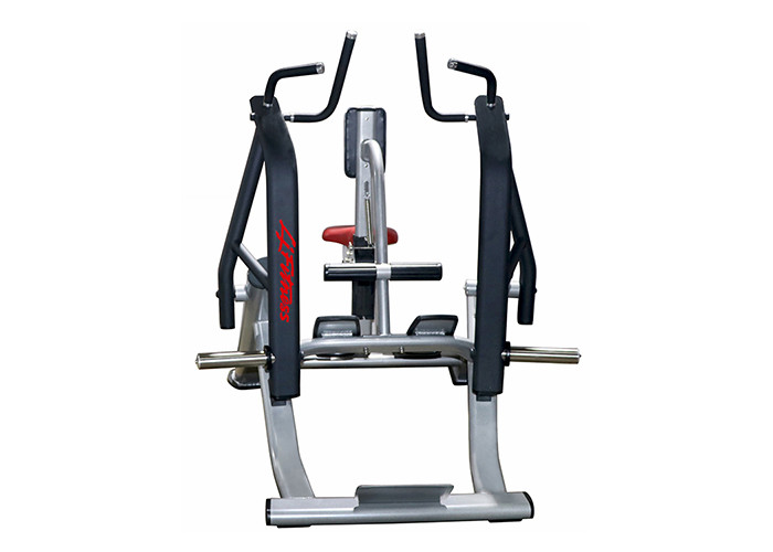 Life Fitness Hammer Strength Row Machine With Black Steel Tube