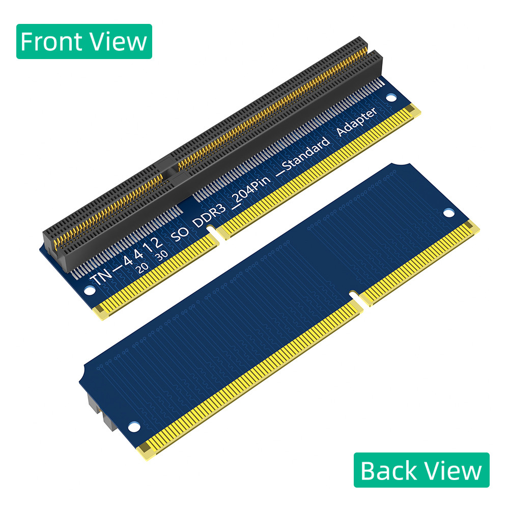 Standard SO-DIMM 204PIN DDR3 Memory Test Protection Adapter For STD 204Pin Slot