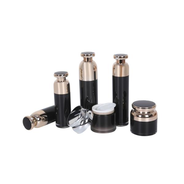 Wide-Neck 15/30/50/100ml Airless Lotion Bottle And 30/50g Cream Jar of Skincare Set Acrylic Face Serum Cosmetic Set