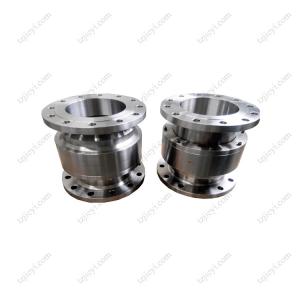 China Stainless steel 304 high pressure hydraulic swivel joint DIN flange standard wholesale