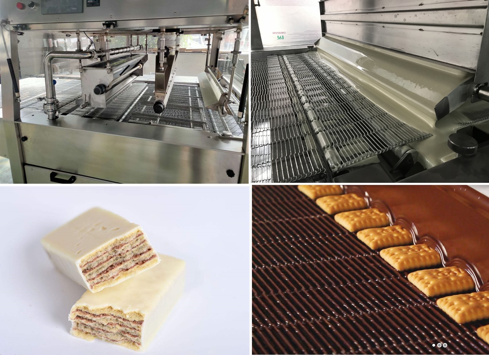 300kg/Hour PLC Small Chocolate Coating Machine