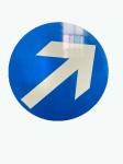 Rotatable 3M Reflective Film Regulatory Sign Board