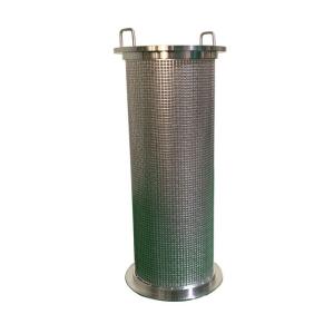 China Fluid Self Cleaning 30Mpa Stainless Steel Filter Cylinder For Water Filtration wholesale