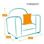 Childrens Soft Chair Modern Kids Furniture For Living Room Bedroom 24 X 18 X 18