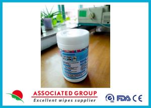China Premium Disinfectant Wipes Soft Spunlace Nonwoven Fabric For Cleaning Hands / Body wholesale