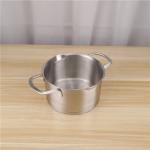 House Home 304 Stainless Steel Multifunctional Cooking Pot Milk Pot Hot Pot with