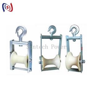5KN Aerial Cable Stringing Block for Transmission Lines