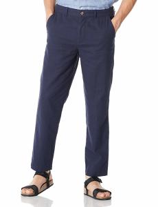 China 48% Cotton Mens Casual Linen Pants Breathable with Drawstring wholesale
